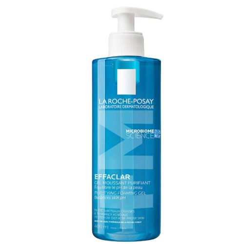 La Roche Posay Effaclar Jel Yağlı Ve Akneye Eğilimli Ciltler için Yüz Temizleme Jeli 400 ml