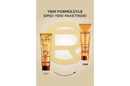 Elseve Mucizevi Yağ Saç Güzelleştirici Krem Kuru ve Sert Saçlar İçin 150ml
